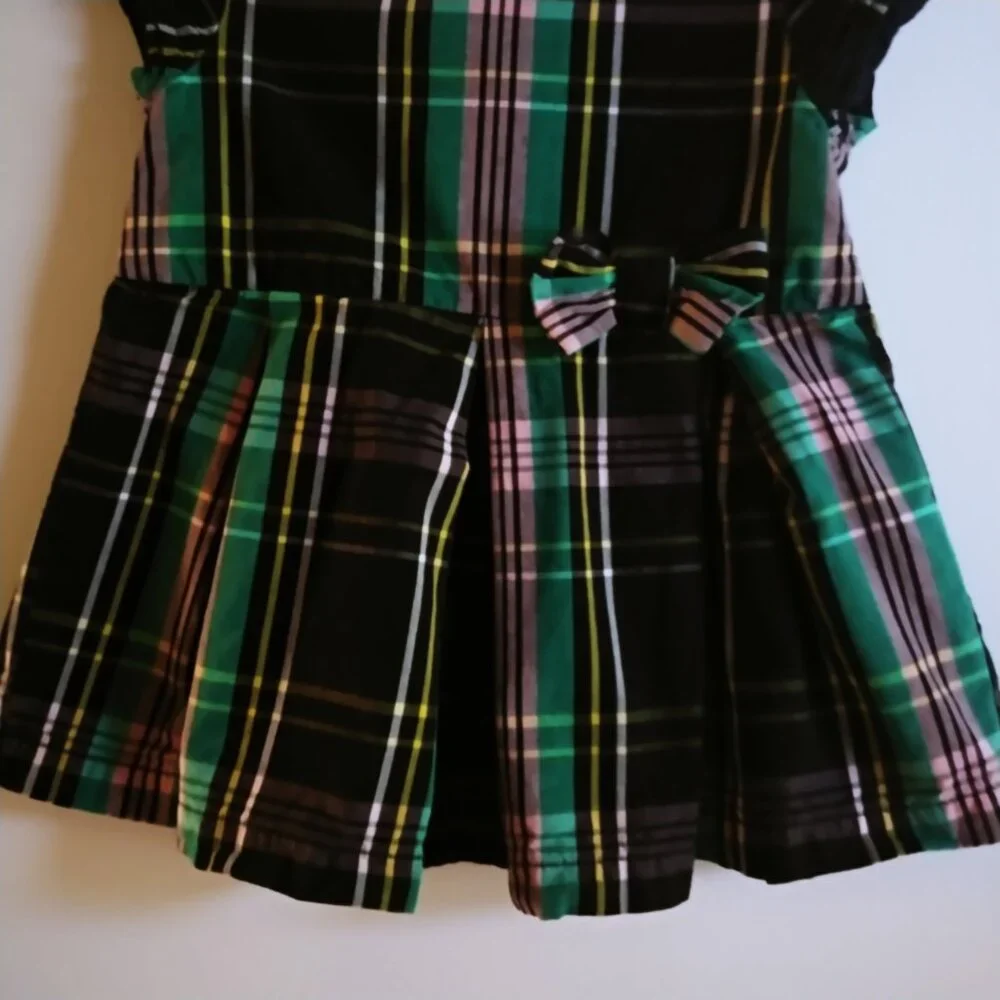 Joe Fresh Plaid Dress size 12-18 Months - Picture 3 of 11